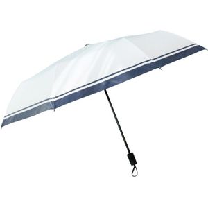 Opvouwbare Automatische Paraplu Regen Vrouwen Blauwe Grote Winddicht Paraplu Regendicht Mannen Witte Coating Parasol Wind Slip