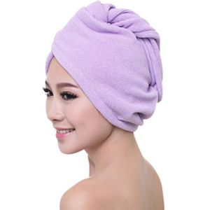 1Pc Meisje Haardrooginrichtingen Hoed Quick-Droog Haar Handdoek Cap Vrouwen Hoed Bad Hat Microfiber Handdoek Cap super Absorptie Tulband Haar Droog Cap