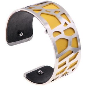 Zilver Kleur Giraffe Manchet Armband Verwisselbare Hollow Cuir Lederen Armband Bijoux Armband Argent Voor Vrouwen