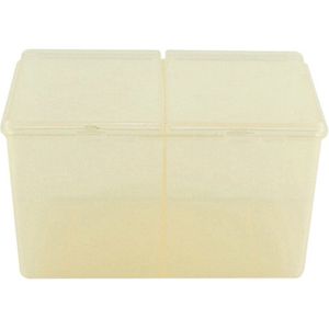 1 Pc Multifunctionele Nail Art Wipes Schoon Pads Opbergdoos Dubbele Grids Katoen Pads Manicure Polish Remover Veeg Pad Doos tool