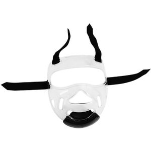 YMen En Vrouwen Sport Clear Gezicht Shield Head Shield Verwijderbare Taekwondo Helm Masker Ultralight Beschermende Helm Masker