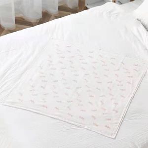 Baby Bad Handdoek Katoen Maandelijkse Zachte Dekens Jongens Meisjes Kleding Flamingo Stuff Voor Pasgeborenen Quilt Cobertor Infantil Inbakeren