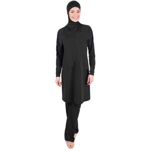 YONGSEN Volledige Dekking Bescheiden Moslim Badmode Islamitische Badpak voor Vrouwen Arabische Strand Dragen Hijab Badpakken badpak Burkinis