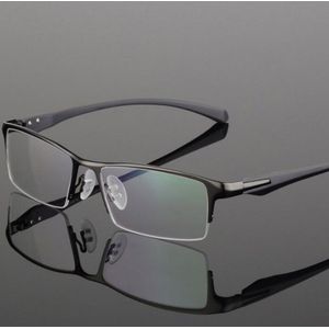 HOTOCHKI Titanium IP Elektronische Plating Legering Metalen Mannen Brillen Frame Optische Bril Mannelijke Eyewear Bril