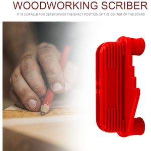 Mark Centrum Finder Centreren Kraspen Markering Gauge Uitlijning Lijn Carpenter Tool Houtbewerking Magnetische Center Lijn Measurer