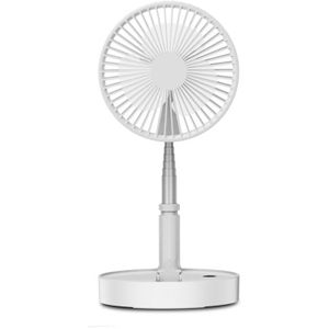 Draagbare Usb Fans Telescopische Opvouwbare Usb 7200Mah Oplaadbare Ventilator Lucht Koeler Houder Tablet Telefoon Desktop Stand
