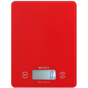 5Kg/1G Ultra-Dunne Digitale Keukenweegschaal, Led Elektronische Food Dieet Meten Frp Gewicht, battery Operated Mini Koken Balans