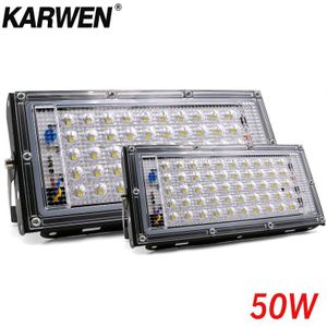 Waterdichte Ip65 Led-schijnwerper 50W Ac 220V 240V Spotlight Outdoor Tuin Verlichting Led Reflector Licht Werpen schijnwerpers