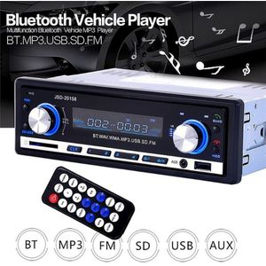 Auto Radio Stereo Audio MP3 Speler 12V In-Dash Single 1 Din Fm Ontvanger Aux Ontvanger Usb Remote controle Autoradio