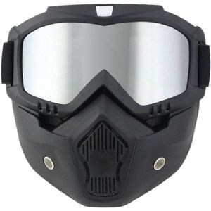 Motorfiets Retro Professionele Helm Open Helm Goggle Masker Vintave Masker Cross Helm Goggle Moto Capacete Casco Casque