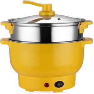 Dmwd Multifunctionele Rijstkoker Elektrische Koekenpan Noodle Kookpot Ei Omelet Koekenpan Mini Hotpot Voedsel Stoomboot Soep Heater