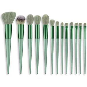 13Pcs Leuke Make-Up Kwasten Set Voor Cosmetica Foundation Blush Brush Tool Soft Oogschaduw Kabuki Blending Brush Sets Voor make-Up