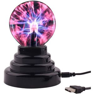 USB Magic Elektrostatische Bol Licht Glas Plasma Bal Sphere Lightning Party Lamp Licht Decoratie Thuis Decor Bal Beste Cadeau