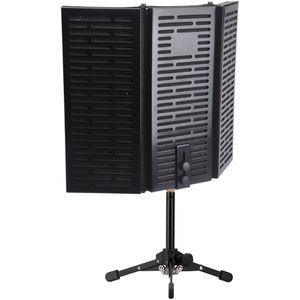 Ruisonderdrukking Accessoires Met Statief Stand Akoestische Opvouwbare Studio Opname Isolatie Schild Microfoon Filter Geluiddichte