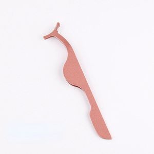 1 Pcs Wimpers Pincet Kleur Wimperkruller Makeup Tools Rvs Goud Schoonheid Make Wimper Extension Pincet Auxiliary