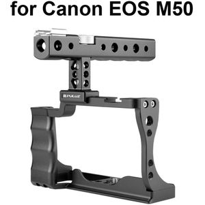 Puluz Video Camera Kooi Stabilizer Voor Canon Eos M50 Dslr Voor Sony A6600 / ILCE-6600 Camera Stabilizer Met Handvat Grip