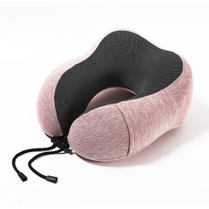 Wasbare Zachte Trage Rebound Ruimte Patchwork Nek Cervicale Gezondheidszorg Kussen Draagbare Reizen U-vormige Kussen