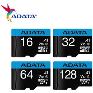 Adata Originele Geheugenkaart 64Gb 128Gb V10 Hoge Snelheid Micro Sd-kaart Klasse 10 A1 U1 UHS-I 32gb Microsd Tf Card