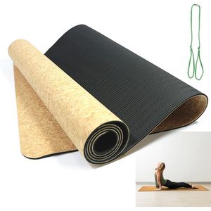 Kurk Yoga Mat Natuurlijke Kurk Mat Anti-Slip Oefening Mat Reizen Mat Fitness Apparatuur Voor Gym Home Gym Apparatuur yoga Mat