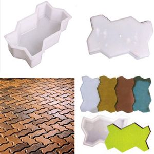 2 stuks Wave Vorm Tuin DIY Wandelen Pathing Bestrating Maker Floor Cement Brick Mold