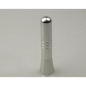 Auto Styling Stompe Antenne Voor Ford C-MAX Edge Escape Explorer Fiesta Focus Fusion 2.4 &quot;6Cm Zilver Zwart Korte antenne