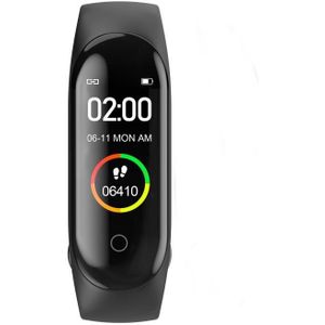 M4 Sport Fitness tracker Horloge Smartband Armband Bloeddruk Hartslagmeter Smart band Polsband Mannen Voor IOS Android
