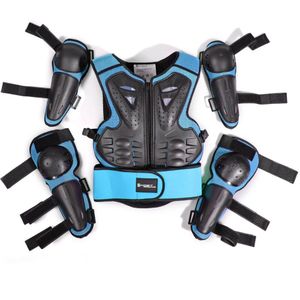 Ghost Racing Motorfiets Kids Volledige Lichaam Beschermende Kinderen Armor Kniebeschermer Elleboog Pads Voor Snowboard Ski Skateboard