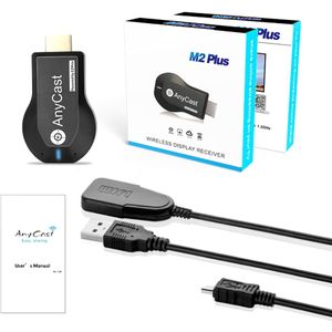 Tv Dongle Ontvanger 1080P Hdmi Tv Stick Wireless Wifi Display Spiegel Scherm Voor Anycast M2 Plus Dlna Miracast Airplay ios Android
