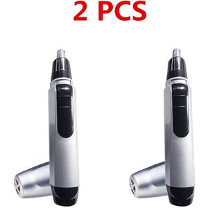Man Gezicht Care Multifunctionele Scheren Scheermes Man Haar Trimmen Scheerapparaat Apparaat Neus Haar Trimmer Met borstel