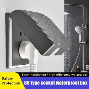 Socket Splash-Proof Doos Enkele Outlet Waterdicht Cover Outdoor Indoor Bakje Protector Nds