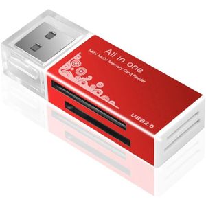 Kebidu Laptop Accessoires Micro Sd Flash Memory Card Reader Mini Usb 2.0 Otg Sd/Sdxc Tf Kaartlezer Adapter voor Laptop