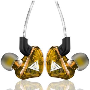 QKZ-AK5 Draagbare Zware Bas In-Ear Bedrade Koptelefoon Sport Hoofdtelefoon Met Mic