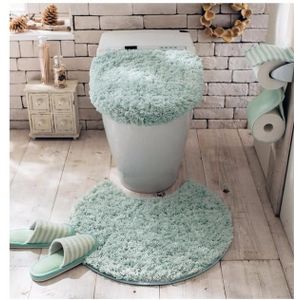 28 Effen Kleur Badkamer Winter Warm Toilet Seat Cover Tihck Overjas Wc Wc Ring Badmat Potje Zitkussen