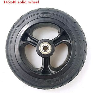 5/5.5 /6 Inch Solid Wielen 5 ''5.5X2 145X40 6X2 Solid Tyre en Lichtmetalen Velg Voor Snelle Wiel F0,jackhot,Nes Carbon Fiber Scooter