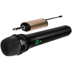 Draadloze Dynamische Microfoon, Uhf Draadloze Microfoon Systeem Met Draagbare Ontvanger Voor Huis Feesten, Karaoke, Vergadering