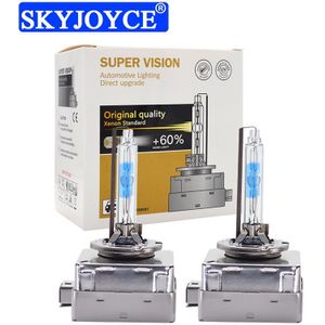Skyjoyce 55W D3S Xenon Hid Koplamp Lamp 35W D1S Xenon Lamp 5500K Wit Snelle Heldere D1 D3 super Versie Hid Gloeilamp D1S D3S