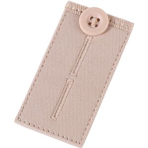 Knop Extender Broek Zwangerschap Taille Extender Taille Verlengen Broek Zwaarlijvige Zwangere Riem Extension Aanpassing Elastische Gesp