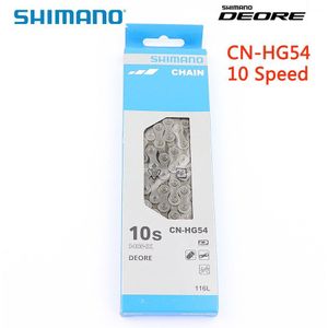 Shimano Deore HG54 Ketting 10 Speed Mountainbike Fietsketting CN-HG54 Mtb Road Chain 116L Shimano Echt Goederen Fietsonderdelen