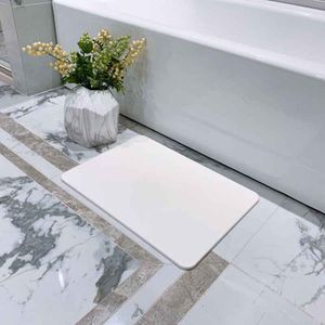 Kiezelgoer Aarde Badmat Drogen Snel Absorberende Mat Sneldrogende Voet Pad Wasbaar Tapijt Wc Floor Mat Douche Bad matten Cle