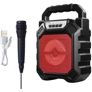 YD-668 Grote Volume Speaker 3D Surround Sound High-Power Sterke Magnetische Dual-Spreekspoel Draadloze Bluetooth Speaker Met mic