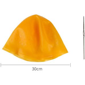 Salon Dye Siliconen Cap + Hook Siliconen Haar Hoogtepunten Cap Naald Herbruikbare Haarkleuring Cap Haarverf Hoed Hairstyling Tool