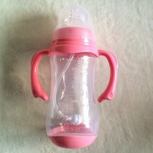 Baby Zuigfles Veilig PP Fles 180 ml 240 ml 320 ml BPA Gratis Baby Stro Leren Drinkwater fles Cup Drinker