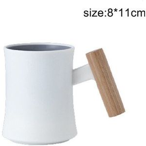 Houten Handvat Wassen Cup Creatieve Persoonlijkheid Milieuvriendelijke Plastic Mondwater Kopjes Huishoudelijke Verdikte Fall-Slip Borstelen Cup