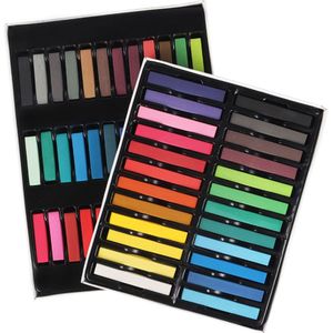 6/12/24/36 Kleur Haar Krijt Soft Pastels Krijt Krijt Schilderij Tekening Art Supplies Voor Kinderen