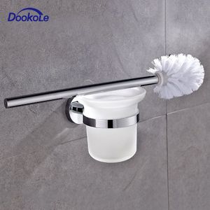 Toiletpotborstelhouder voor badkamer Wandmontage Roestvrij staal Roestbestendigheid Reinigingsgereedschap