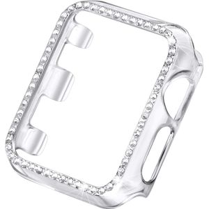 38Mm Case Is Compatibel Met Apple Horloge Band, Bling Volledige Cover Bumper Bescherming Frame Screen Protector, geschikt Voor Iwatch