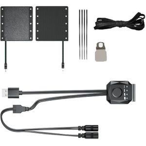 B2QA Winter Motorfiets Atv Scooter 5V Usb Verwarmde Grips Stuur Warmer Mouwen Met Schakelaar Om Temperatuur