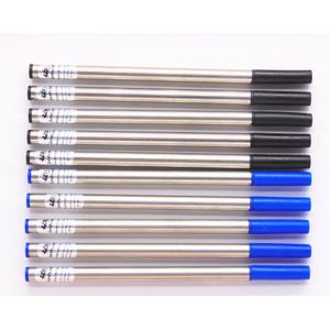 Hoogwaardige JINHAO 10 stks Blauw En Zwart Refill Medium Nib Rollerball pen