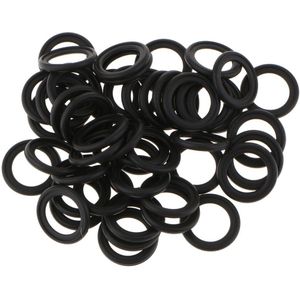 Rubber Olieaftapplug Pakking Voor Ford F75Z-6734-AA-Past M14 (19 Mm Buitendiameter), pak Van 50