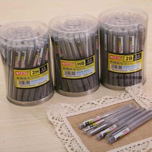 0.5mm 0.7mm Mechanische potlood leads HB, 2B kantoor & school briefpapier 72 tubes/lot